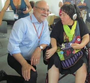 Doug Biklen and Amy Sequenzia