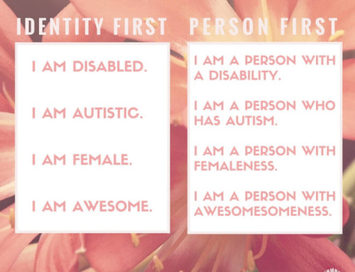 Person First Language and Ableism