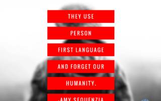 They use Person First Language and forget our humanity. Amy Sequenzia on Ollibean