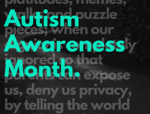 Autism Awareness Month Awareness